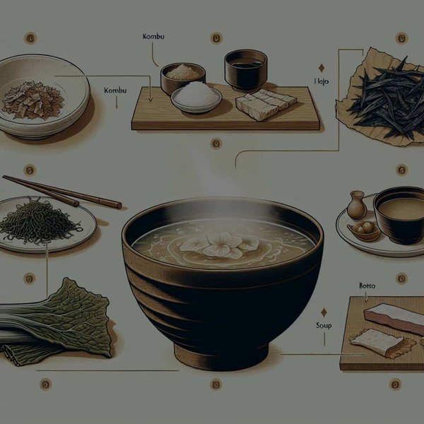 Comment faire un bouillon clair japonais dashi pour des soupes umami ?